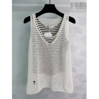 Famous Brand Dior Mesh Vest DR032503 White 2026