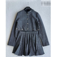 Good Looking Dior Wool Jacket and Skirt Set DR032517 2026