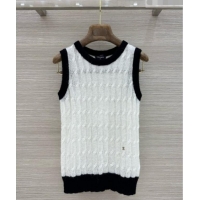 Buy Inexpensive Chanel Wool Vest CH081120 White 2026