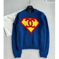 Hot Sell Cheap Chanel Cashmere Sweater CH081250 Blue 2026