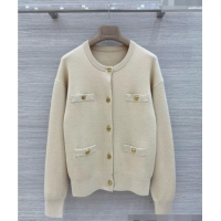 Fashion Discount Chanel Cashmere Cardigan CH081286 Beige 2026