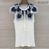 ​Good Looking Dior Cotton Vest DR042201 White 2026
