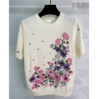 Specials Promotional Dior Embroidered Sweater DR042321 White 2026