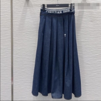 High Quality Dior Denim Skirt DR042333 Blue 2026
