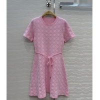 Pretty Style Dior Knit Dress D081237 Pink 2026