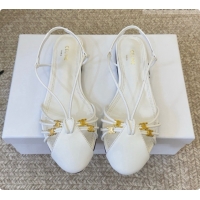 Unique Style Celine Cocktail Sandals in Calfskin C080332 White 2026