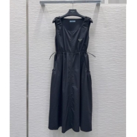 Original Cheap Prada Dress PR042301 Black 2026