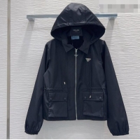 Hot Sell Cheap Prada Nylon Jacket CH081262 Black 2026