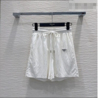 Best Price Cheap Prada Shorts P081342 White 2026