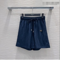 Best Quality Prada Shorts P081343 Blue 2026