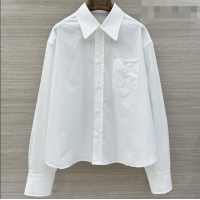 ​Buy Cheapest Celine Cotton Shirt C42117 White 2026