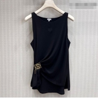 New Fashion Discount Loewe Vest LW042216 Black 2026