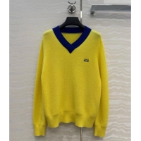 High Quality Loewe Cashmere Sweater L081111 Yellow 2026