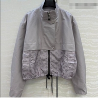 Inexpensive Louis Vuitton Fight Mode Jacket LV042325 Grey 2026