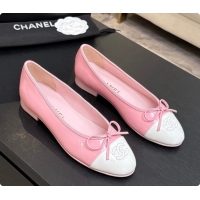 Good Product Chanel Patent Leather Ballet Flat G02819 CH072678 Pink 2026