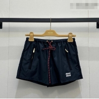 Trendy Design Miu Miu Nylon Shorts MM032302 Dark Blue 2026