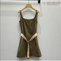 Reasonable Price Miu Miu Cotton Dress MM032303 Green 2026