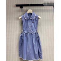 Market Sells Miu Miu Plaid Dress MM032317 Blue 2026