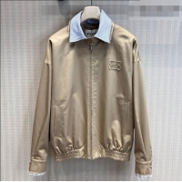 Buy Cheap Miu Miu Cotton Jacket MM032319 Khaki/Blue 2026