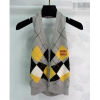 ​Pretty Style Discount Miu Miu Vest MM032502 Grey 2026