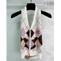 Market Sells Miu Miu Vest MM032502 White 2026