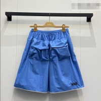 Top Grade Discount Miu Miu Pocket Skirt MM042120 Blue 2026