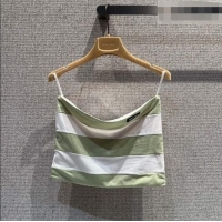 Top Quality Miu Miu Striped Vest MM042214 Green 2026
