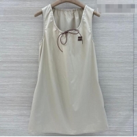 Grade Quality Miu Miu Cotton Dress MM042319 Grey 2026
