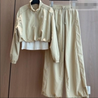 Good Taste Miu Miu Top & Pants M081338 Beige 2026