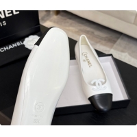 Sophisticated Chanel Calfskin Ballet Flats G47478 White 2026