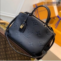 Reasonable Price Louis Vuitton Petit Palais Large Tote Bag in Monogram Leather M45811 Black 2026