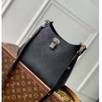 Well Crafted Louis Vuitton All Around PM Bag in Perforated Mahina Leather M27336 Black 2026