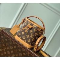 Best Price Louis Vuitton Nano Noé Bag in Dark Chocolate Monogram Origine Ebene M27699 2026