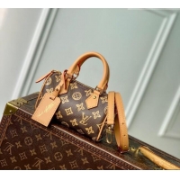 Classic Discount Louis Vuitton Nano Speedy Bag in Dark Chocolate Monogram Origine Ebene M27610 2026