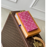 Good Taste Louis Vuitton Sarah Wallet in Monogram Denim M28280 Fuchsia Pink 2026