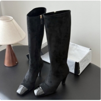 Pretty Style Chanel Suede High Boots G47517 Black 2026