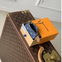 Cheapest Louis Vuitton Trousse Speedy Wallet in Monogram Denim M27604 Blue 2026