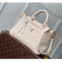 Grade Quality Louis Vuitton Skyline PM Bag in Grained Monogram leather M29153 Cream White 2026