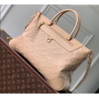 Well Crafted Louis Vuitton Skyline MM Bag in Grained Monogram leather M29152 Hazelnut Pink 2026