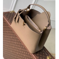 New Fashion Louis Vuitton LV Capucines Top Handle Bag in Taurillon leather M26259 Taupe 2026