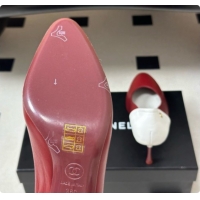 Pretty Style Chanel Lambskin & Calfskin Pumps 8cm Heel G47474 Burgundy 2026