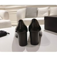 Good Product Chanel Shiny Calfskin Pumps 8cm Heel CH081722 Black 2026