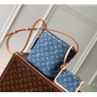Good Quality Louis Vuitton All In BB Bucket Bag in Monogram Denim GOTS Blue M28107 2026
