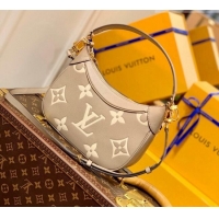 Promotional Louis Vuitton Bagatelle BB Mini Hobo bag in Oversized Monogram Leather M46112 Grey 2026