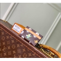 Best Price Louis Vuitton Double Card Holder in Monogram Flowers Canvas M27551 2026