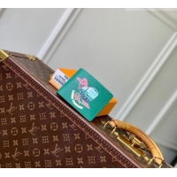 Buy Discount Louis Vuitton Slender Wallet in Printed Monogram Heritage Canvas M15326 Green 2026