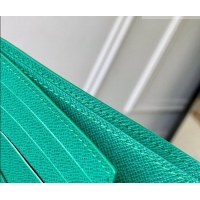 Buy Discount Louis Vuitton Slender Wallet in Printed Monogram Heritage Canvas M15326 Green 2026