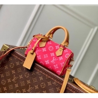 New Cheap Louis Vuitton Nano Speedy bag in Monogram Original Canvas Rose Ruban Pink M28322 2026