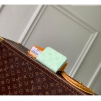 Classic Cheap Louis Vuitton Zippy Coin Purse Wallet in Monogram Origine Canvas Asnières Green M27721 2026