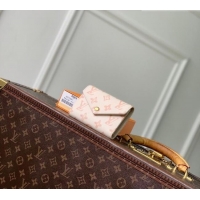Low Price Louis Vuitton Victorine Wallet in Monogram Origine Canvas Beige Linen M27681 2026